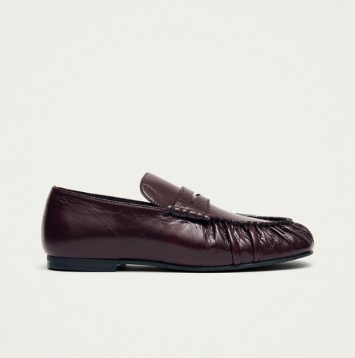 Alohas — Aven Rift Burgundy Leather Loafers